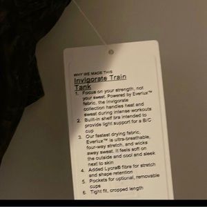 Lululemon tank top